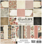 CELEBR8 - Bulk Pack BLESSED LIFE 12cm x 12cm